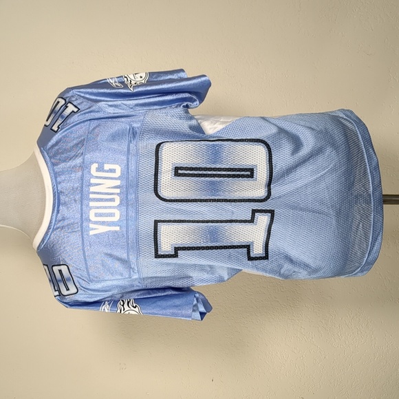 NFL Reebok Jersey Tennessee Titans Vince Young number 10 Womens Jersey - Picture 5 of 11